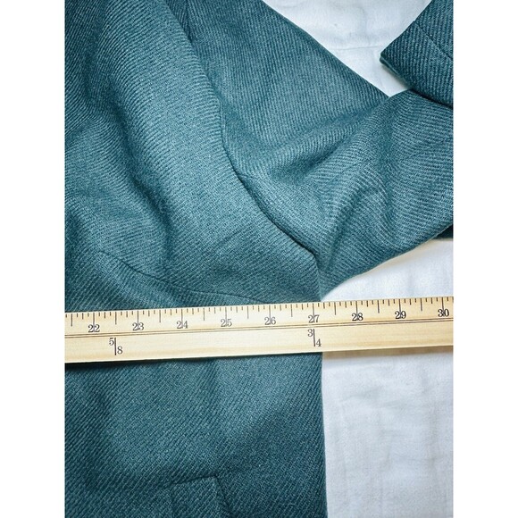 MADEWELL Oversized Green Brushed Dorset Blazer Wool Blend Women's Plus 2X NWT - Picture 8 of 11